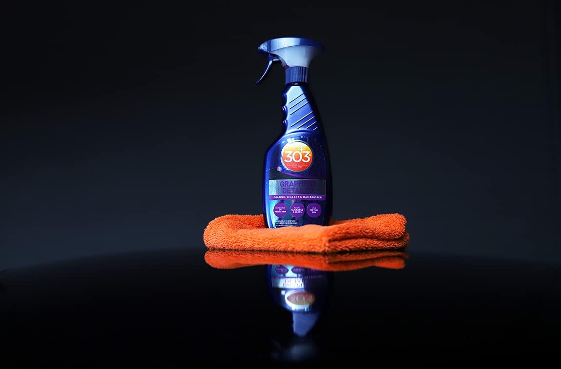 303 - Graphene Detailer - Detallador de grafeno para auto de alto rendimiento – Brillo, protección y potenciador de recubrimientos cerámicos - 473ml