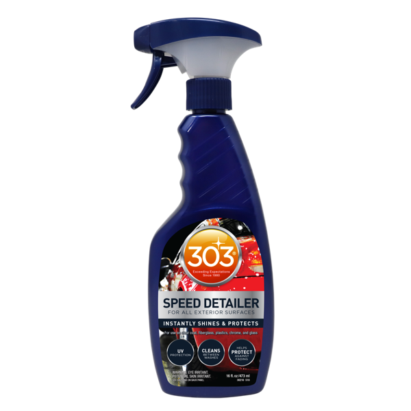 303 Automotive Speed Detailer 473ml - Detallado rápido para auto 3 en 1 - Limpia, Protege y abrillanta