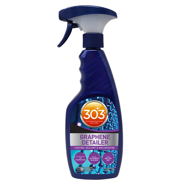 303 - Graphene Detailer - Detallador de grafeno para auto de alto rendimiento – Brillo, protección y potenciador de recubrimientos cerámicos - 473ml