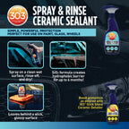 303 Ceramic Spray & Rinse 473ml - Protección Cerámica