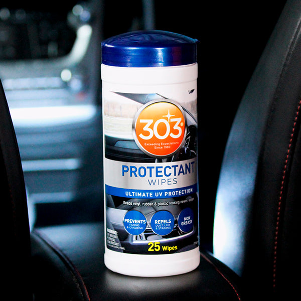 Auto Protectant Wipes - 25 Toallitas Humedas