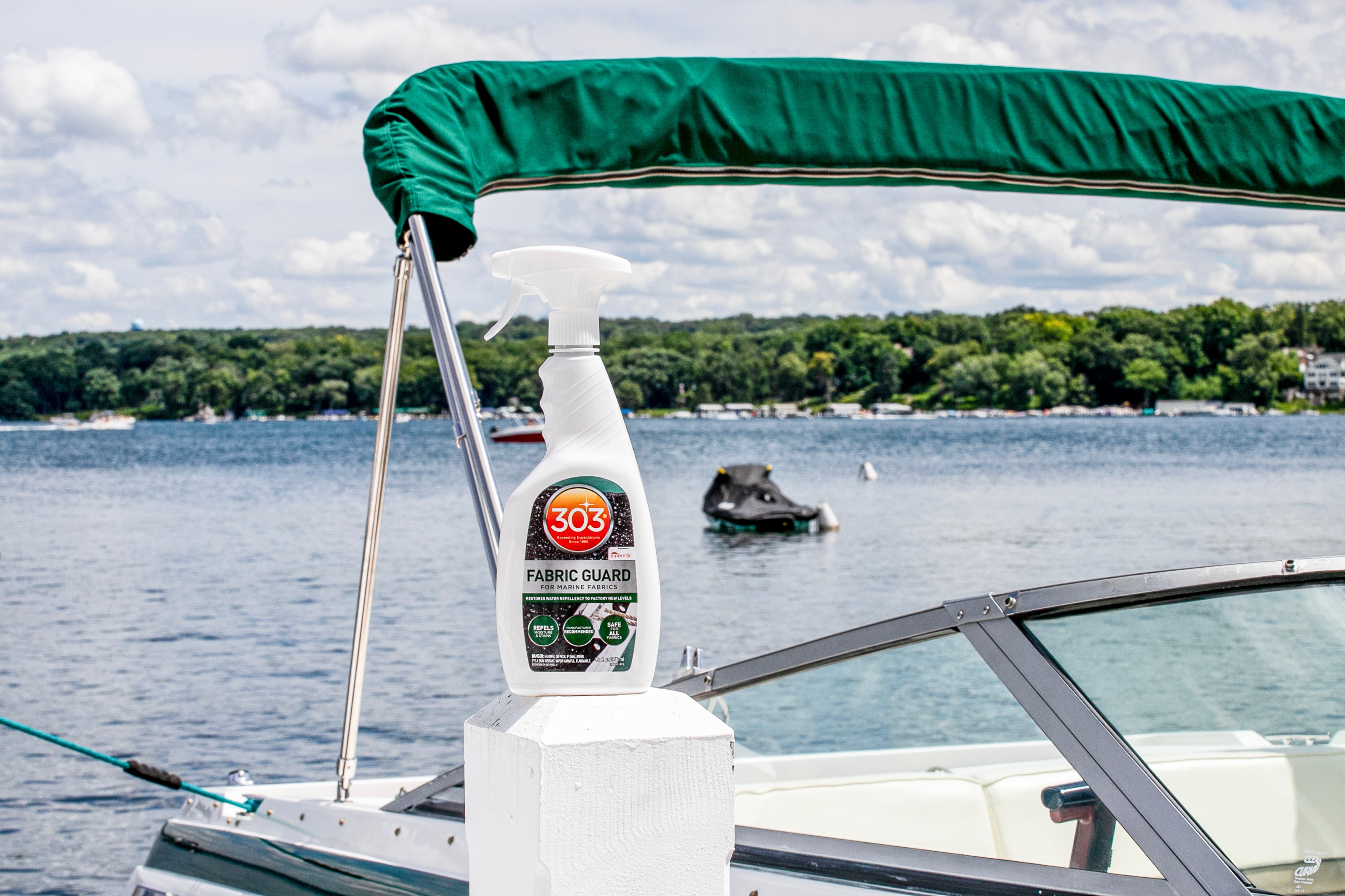 303 Marine Fabric Guard - Protección para superficies de telas para embarcaciones y muebles de playa