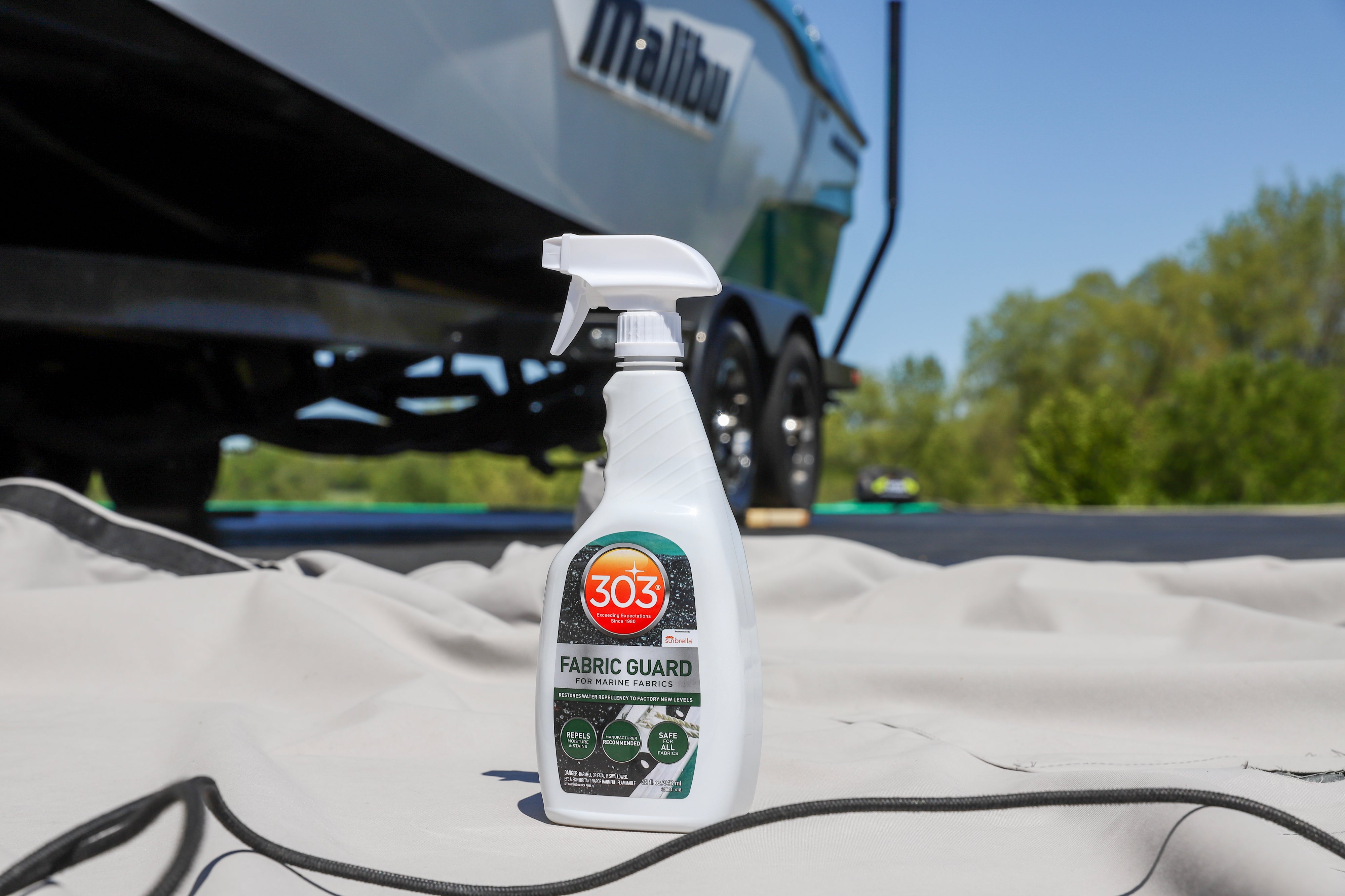 303 Marine Fabric Guard - Protección para superficies de telas para embarcaciones y muebles de playa