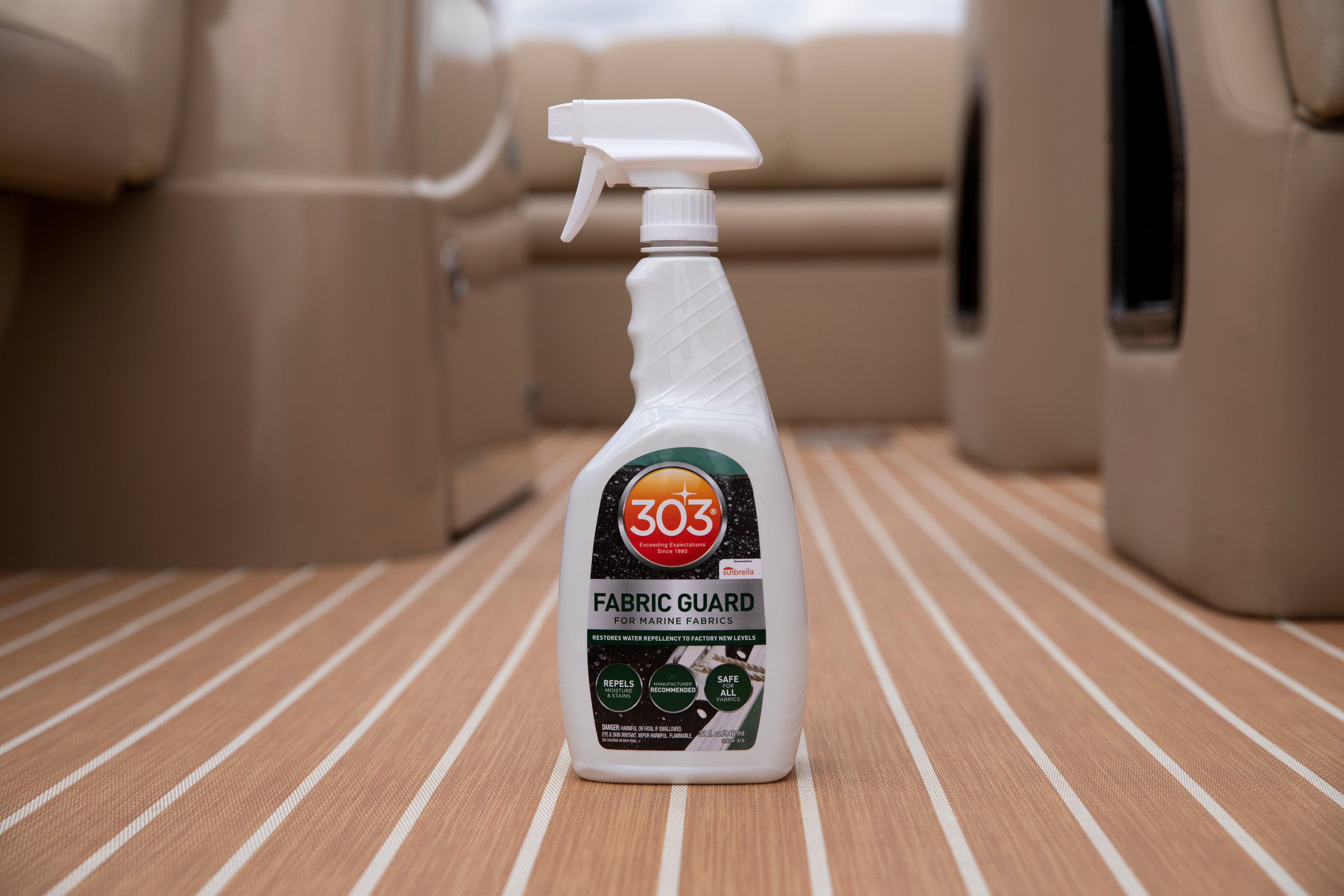 303 Marine Fabric Guard - Protección para superficies de telas para embarcaciones y muebles de playa