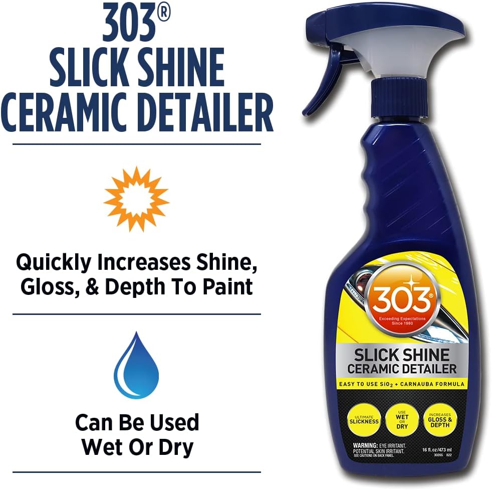 303 Ceramic Slick Shine 473ml - Limpia Detalles