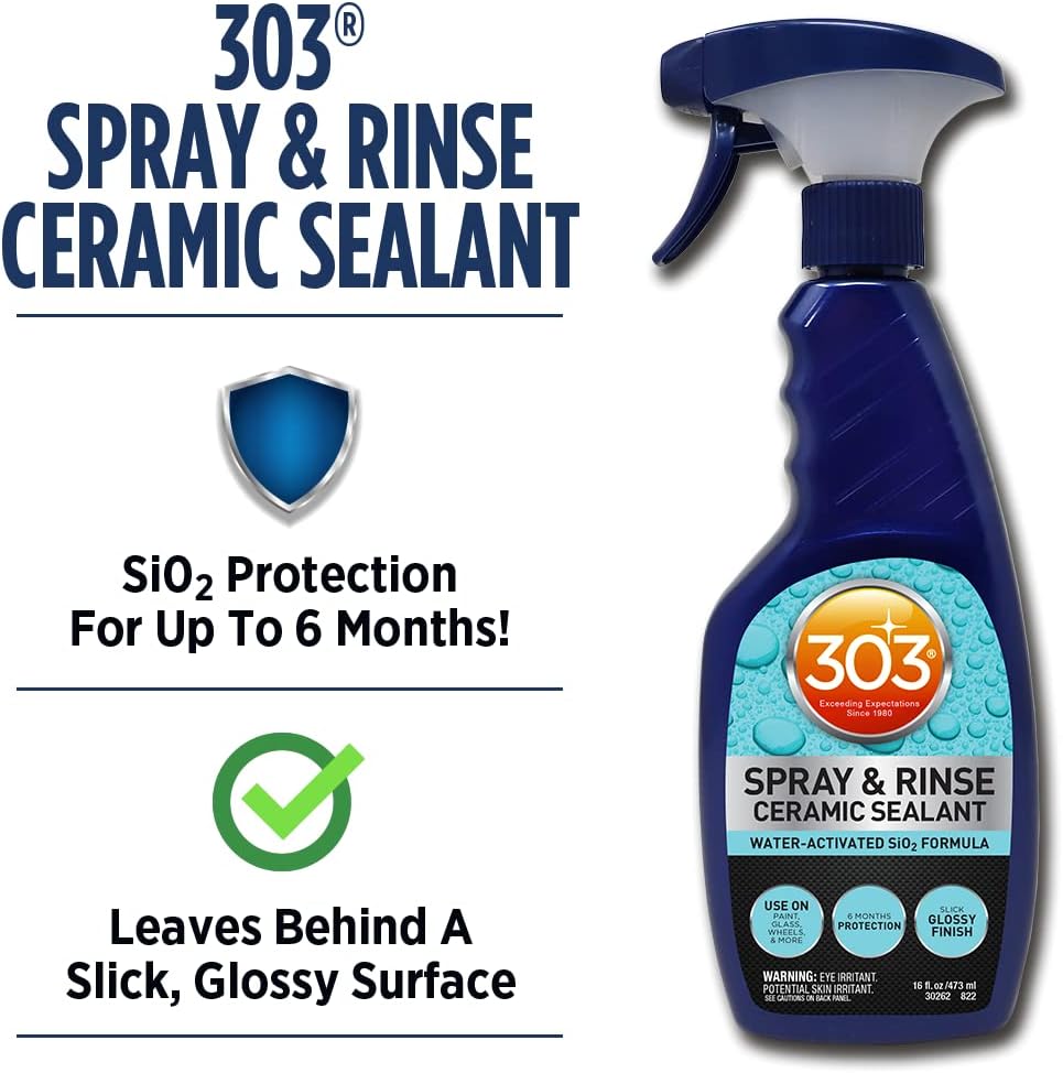 303 Ceramic Spray & Rinse 473ml - Protección Cerámica