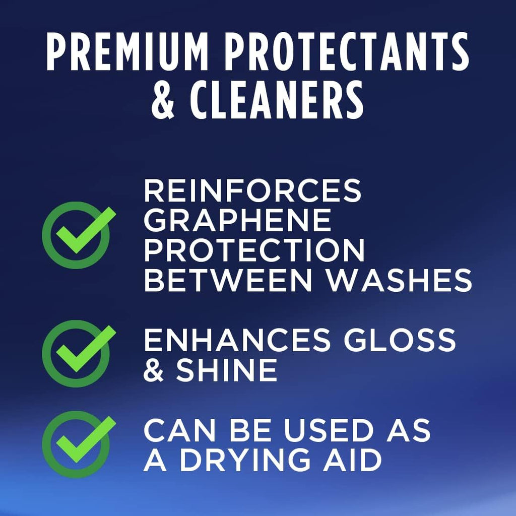 303 - Graphene Detailer - Detallador de grafeno para auto de alto rendimiento – Brillo, protección y potenciador de recubrimientos cerámicos - 473ml