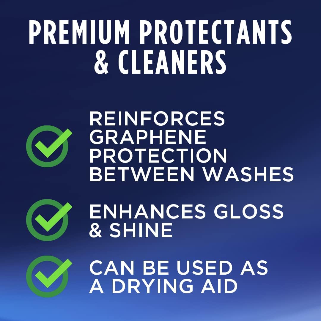 303 - Graphene Detailer - Detallador de grafeno para auto de alto rendimiento – Brillo, protección y potenciador de recubrimientos cerámicos - 473ml