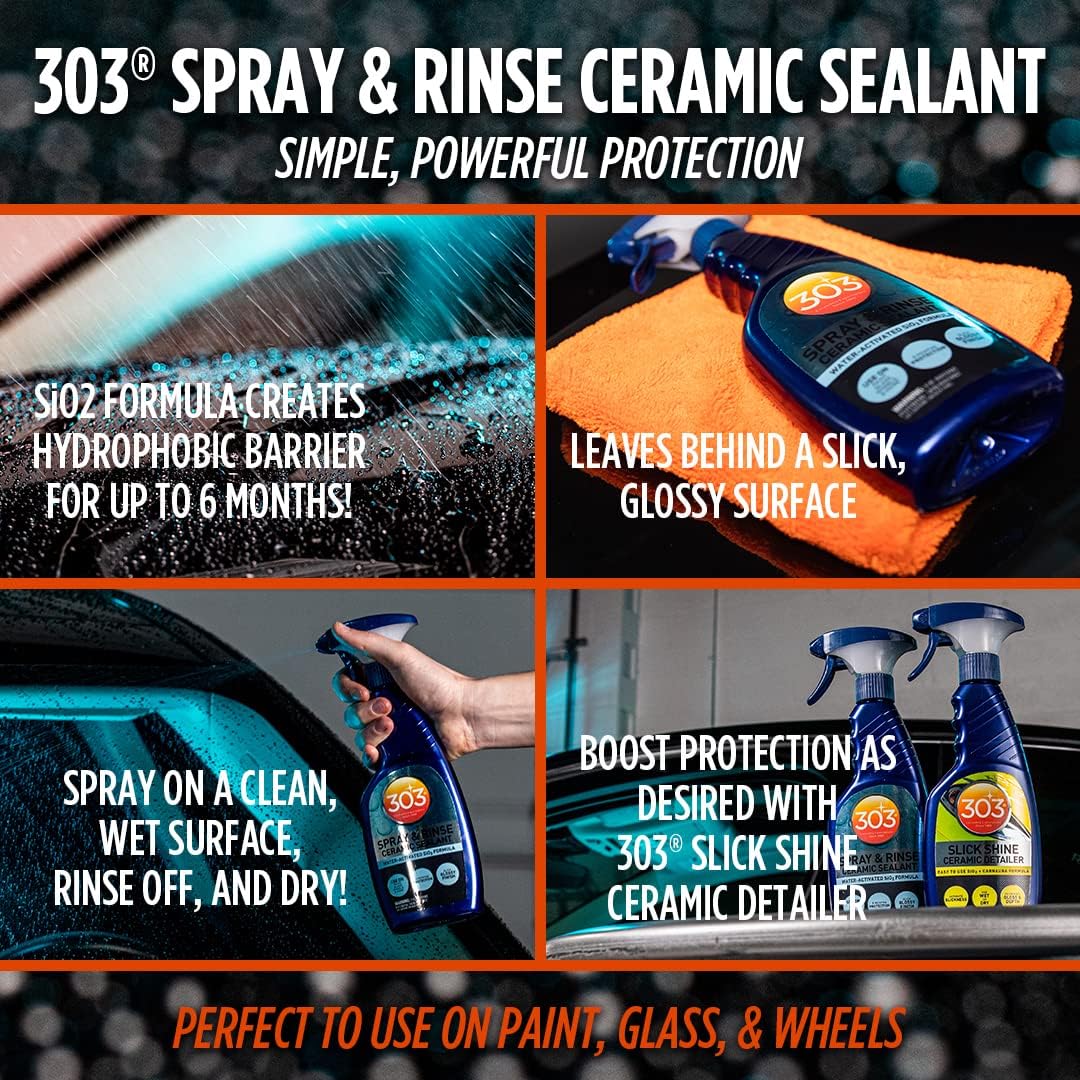 303 Ceramic Spray & Rinse 473ml - Protección Cerámica