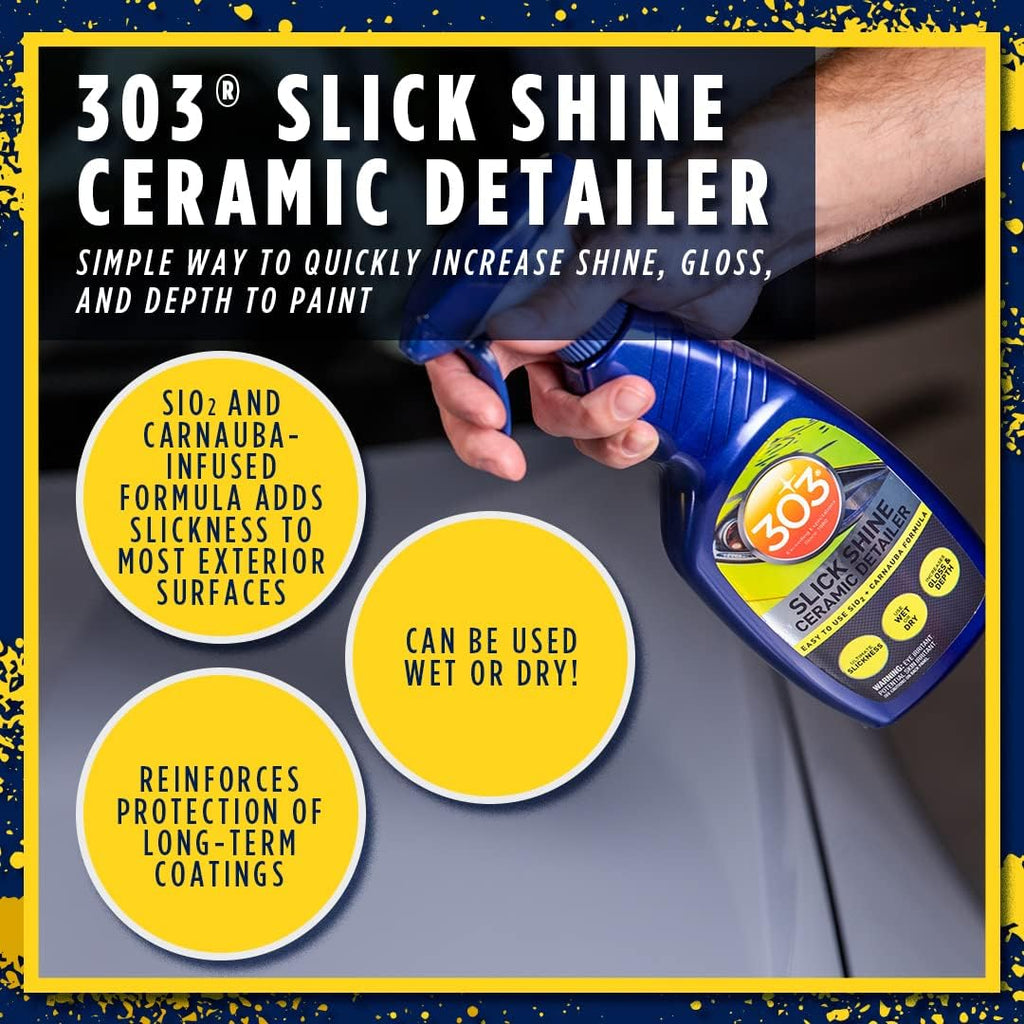 303 Ceramic Slick Shine 473ml - Limpia Detalles