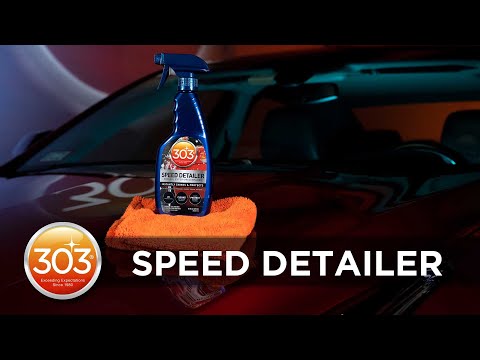 303 Automotive Speed Detailer 473ml - Detallado rápido para auto 3 en 1 - Limpia, Protege y abrillanta